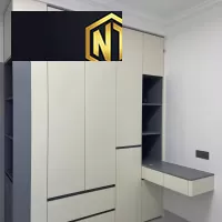 TỦ QUẦN ÁO GỖ MDF PHỦ MELAMINE MẪU 12